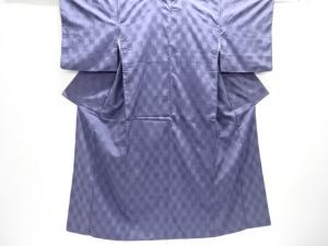 よろけ縞織り出し節紬着物